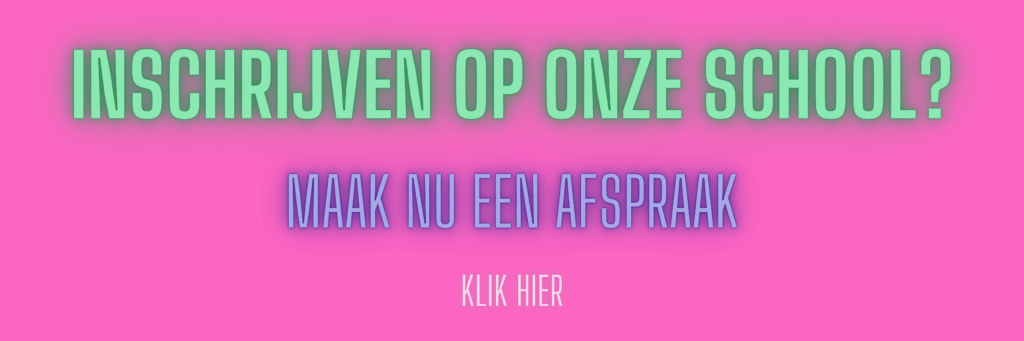 Banner website inschrijving